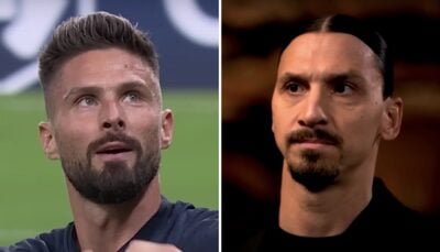 La légende Zlatan Ibrahimovic (43 ans) vide son sac sur Olivier Giroud : « Il a cette…