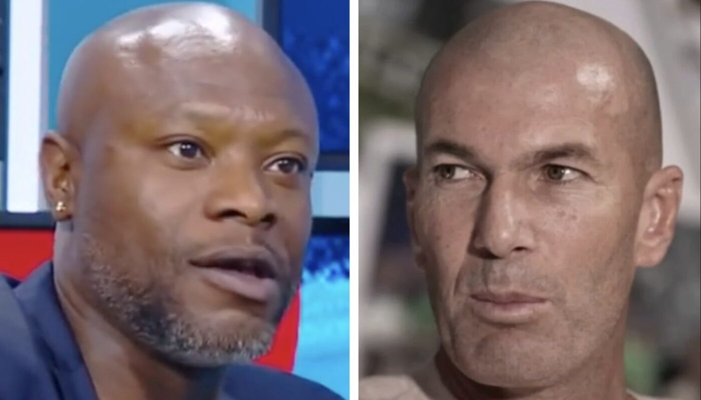 William Gallas et Zinédine Zidane