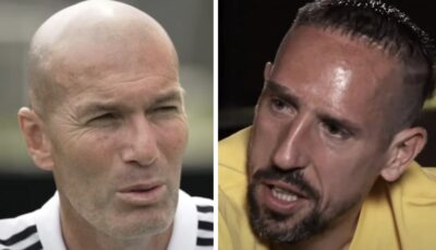 Zinédine Zidane cash sur l’attitude de Franck Ribéry avec lui : « Moi je n’aurais pas fait ça, il m’a…