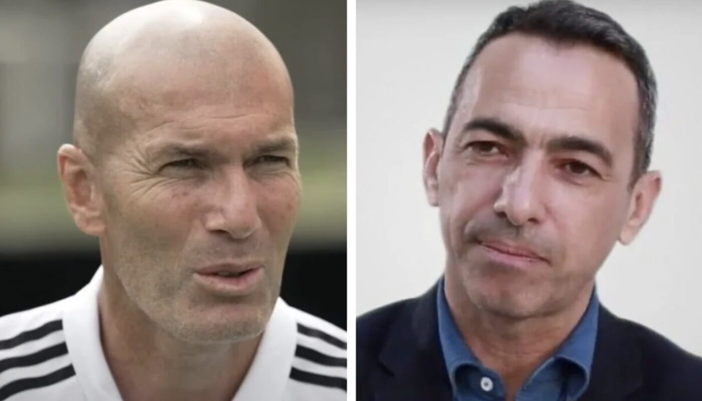 Zinédine Zidane et Youri Djorkaeff