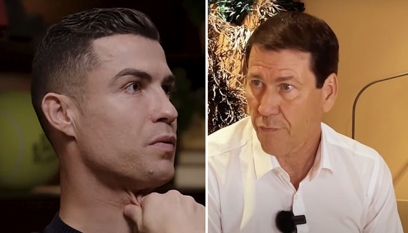 Cristiano Ronaldo et Rudi Garcia