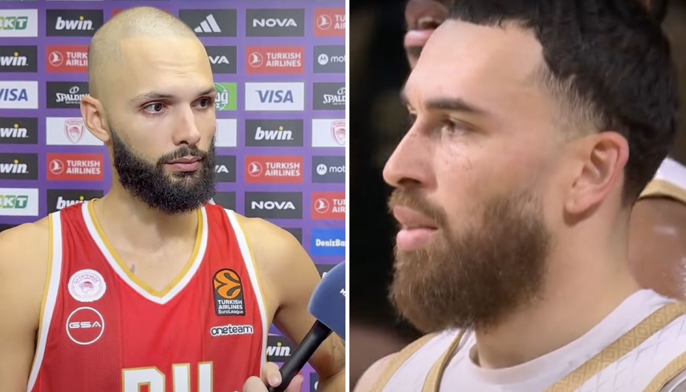 Evan Fournier et Mike James, deux superstars de l'EuroLeague