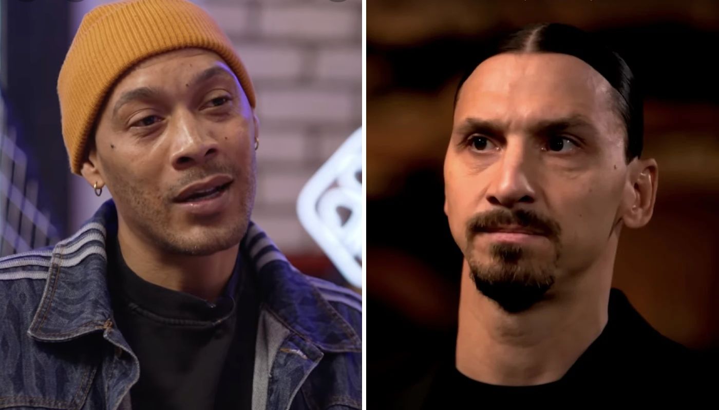 Guillaume Hoarau et Zlatan Ibrahimovic, coéquipiers au PSG