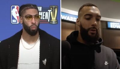 NBA – Muselé, Anthony Davis snobe sérieusement Rudy Gobert : « Pour être honnête, je ne pense pas que…