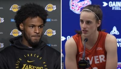 NBA – « Dans un 1 contre 1 entre Bronny James et Caitlin Clark ? Le score serait…