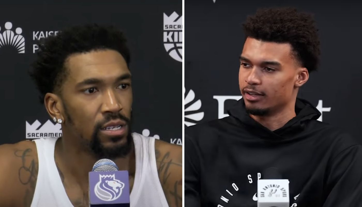 Malik Monk des Kings, et Victor Wembanyama des Spurs