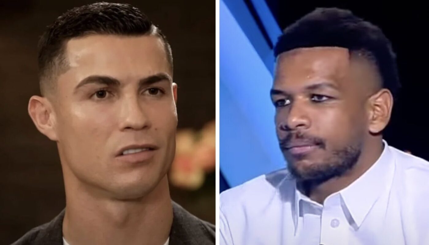 Cristiano Ronaldo et Ali Al-Bulaihi