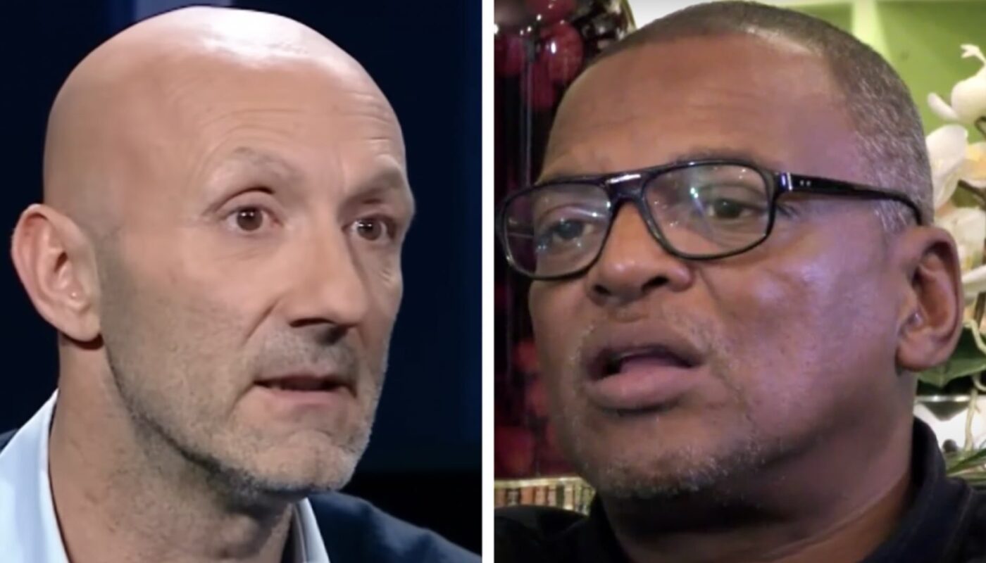 Fabien Barthez et Bernard Lama