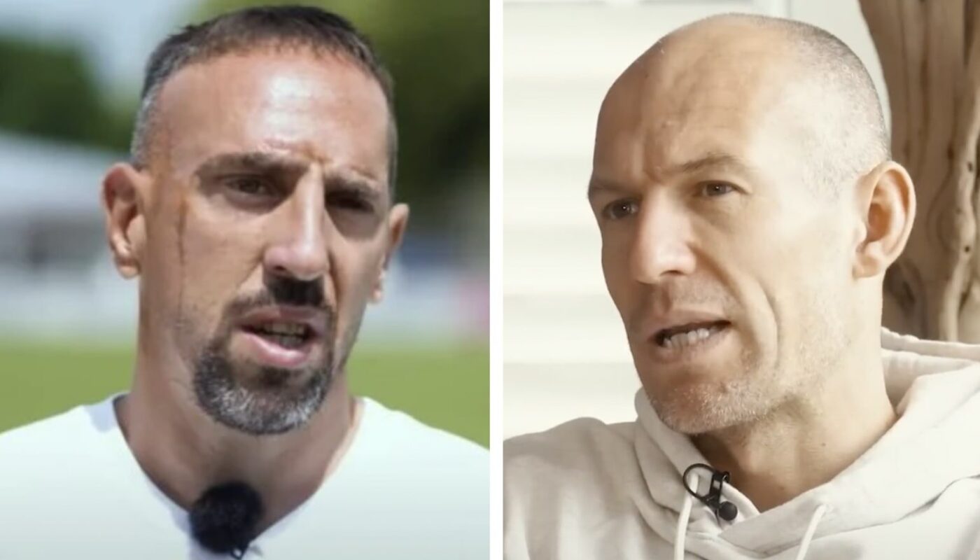 Franck Ribéry et Arjen Robben