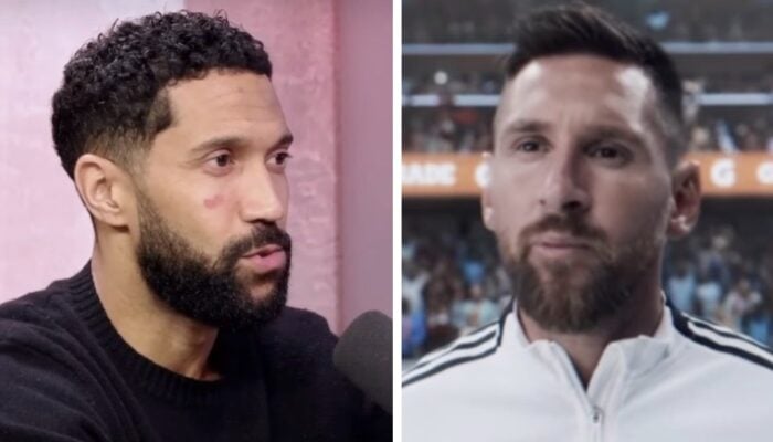 Gaël Clichy et Lionel Messi