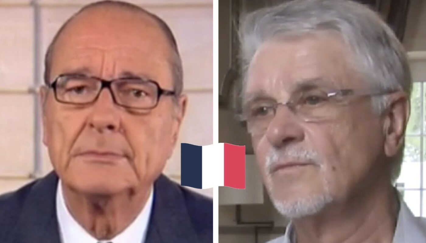 Jacques Chirac et Aimé Jacquet