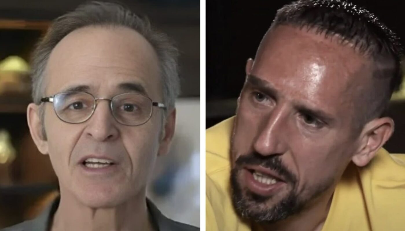 Jean-Jacques Goldman et Franck Ribéry