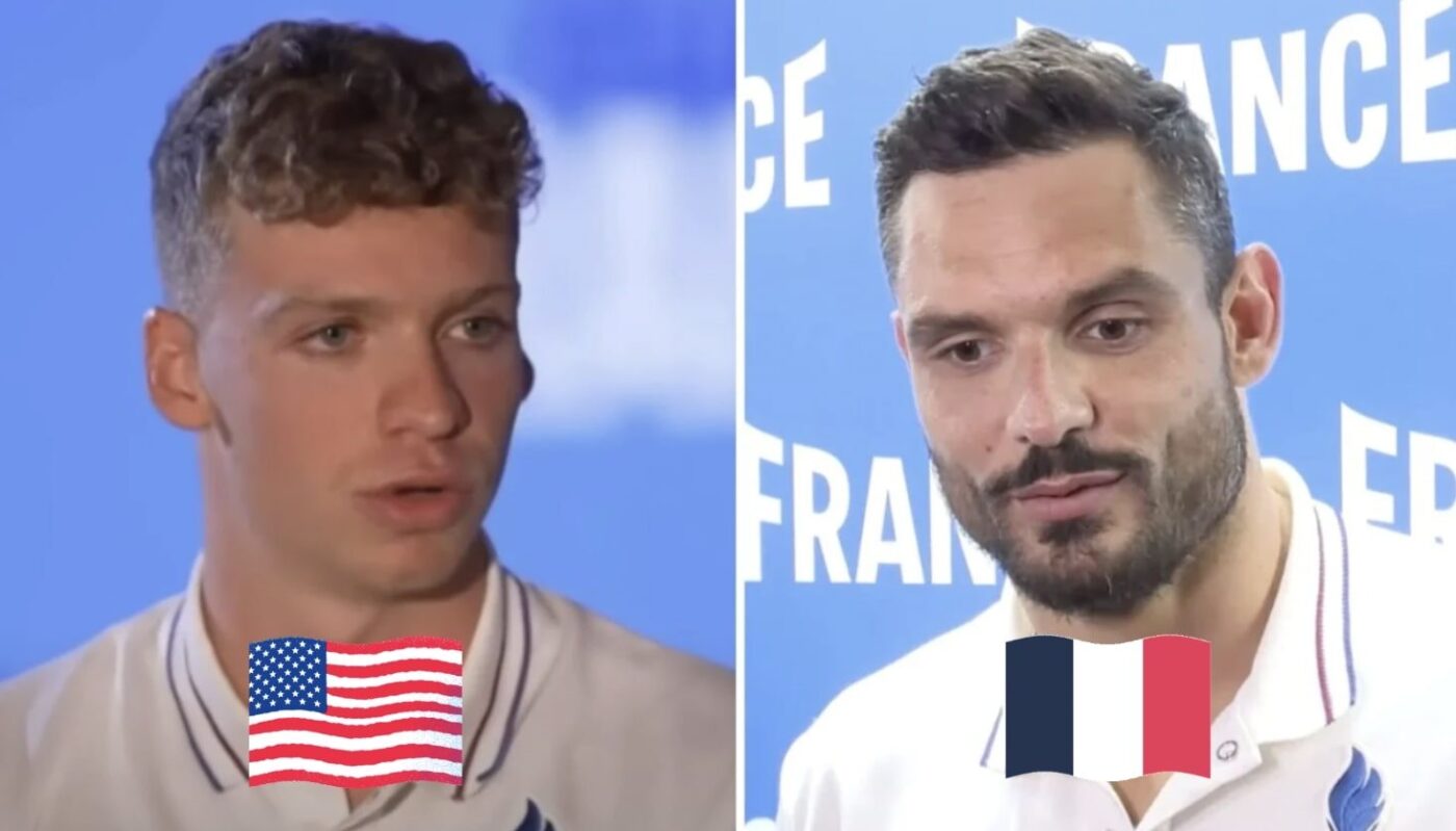 Léon Marchand s'entraîne surtout aux Etats-Unis, et Florent Manaudou en France