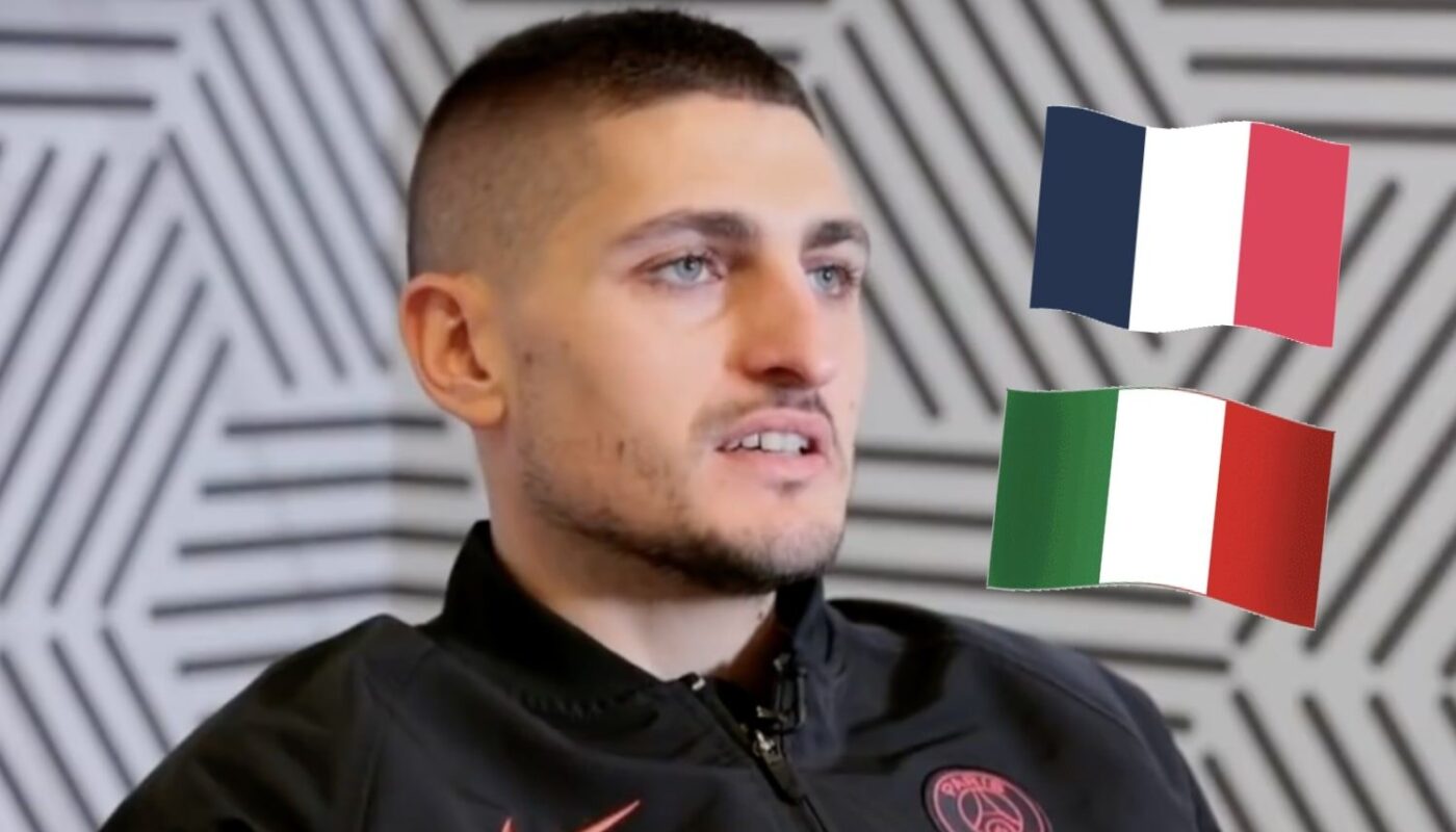 Marco Verratti évoque la différence entre la France et l'Italie