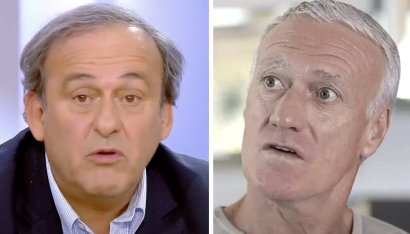 Michel Platini et Didier Deschamps