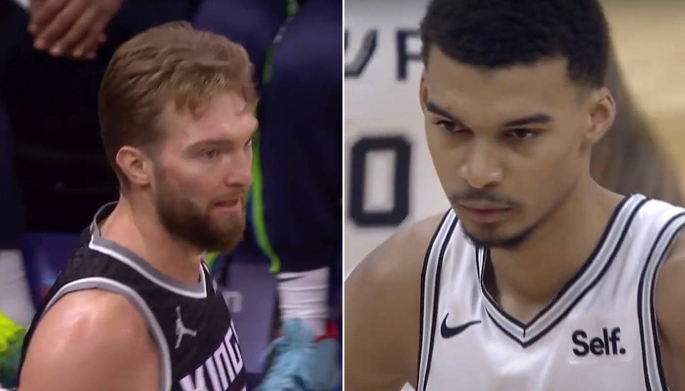 NBA Domantas Sabonis et Victor Wembanyama