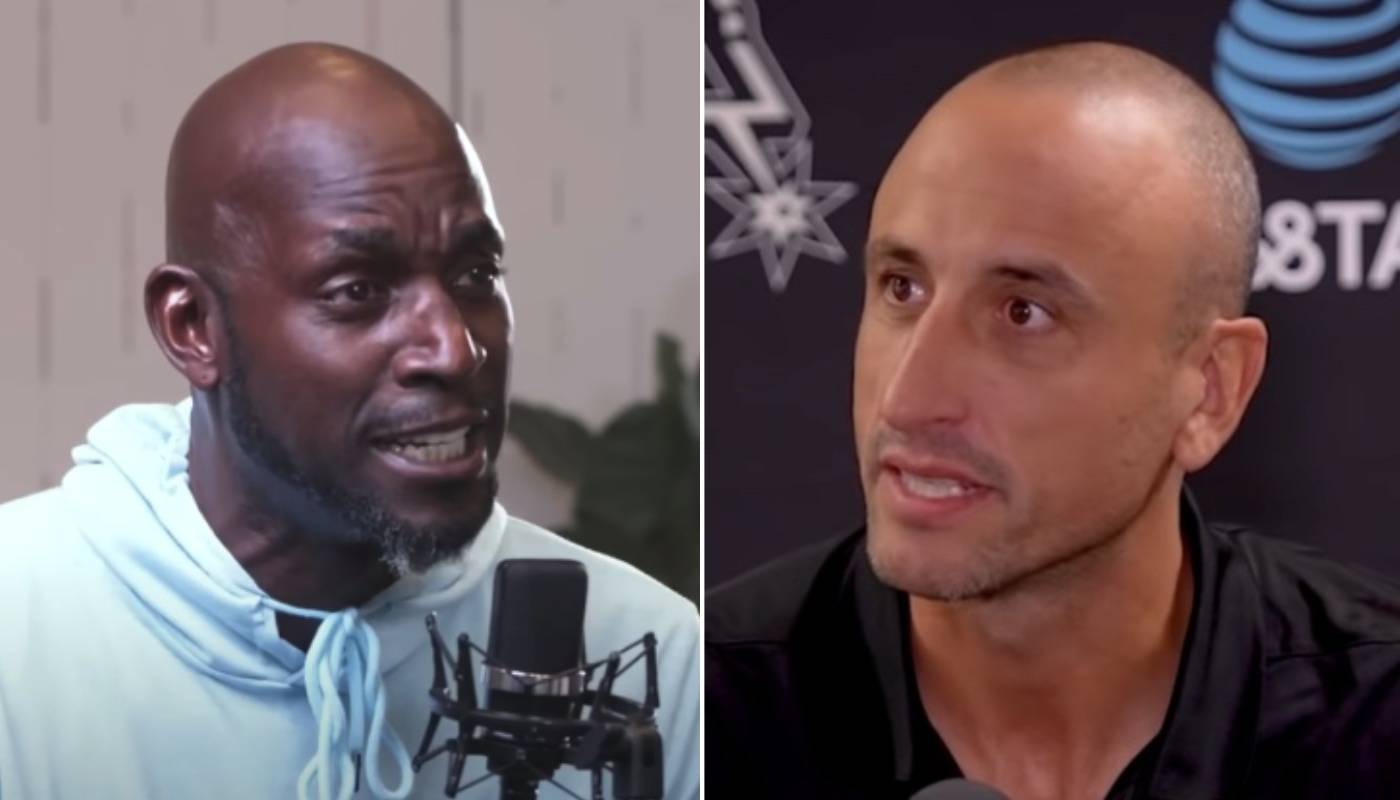 NBA Kevin Garnett et Manu Ginobili