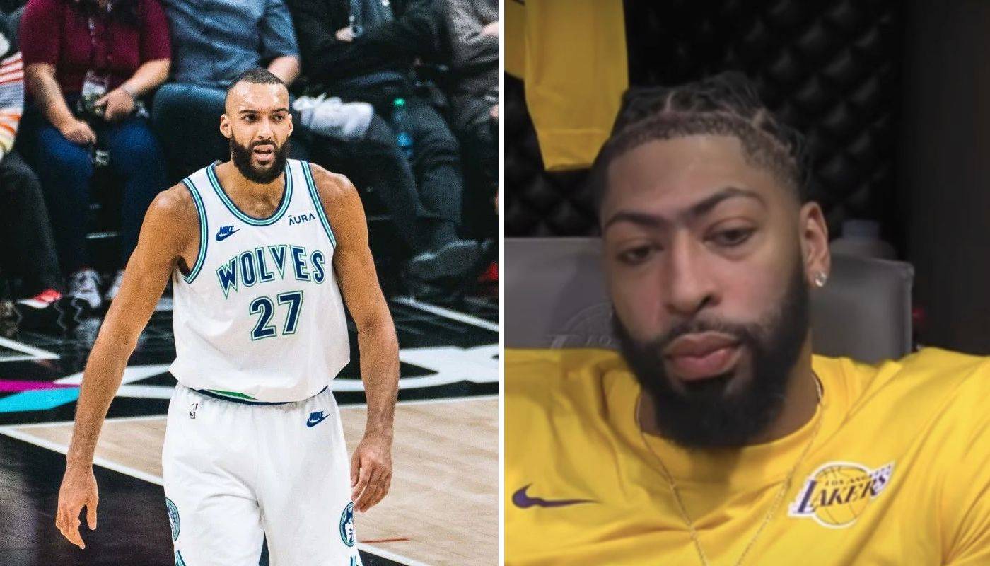 NBA Rudy Gobert et Anthony Davis