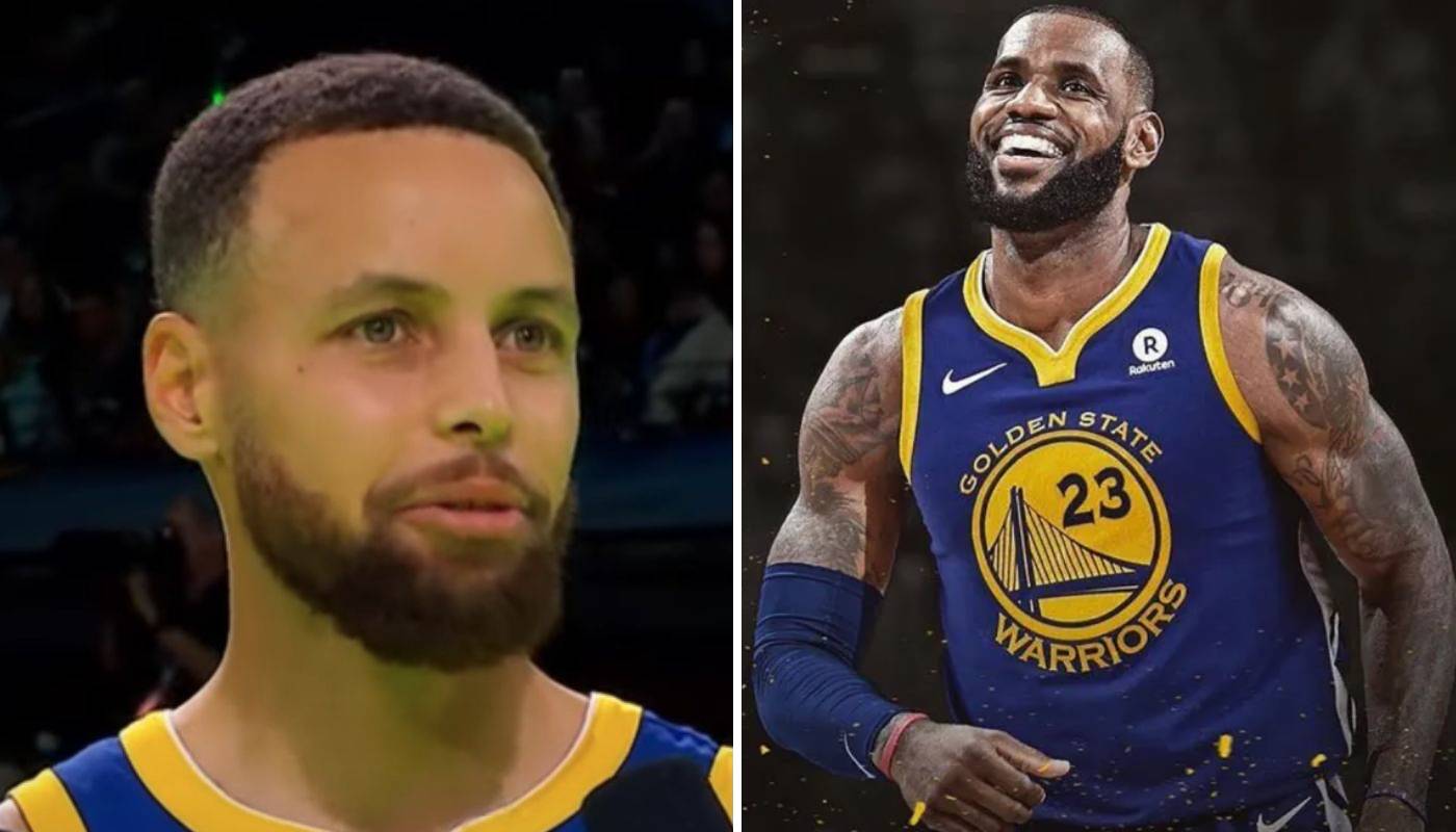 NBA Stephen Curry et LeBron James