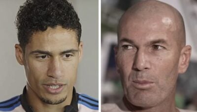 Raphaël Varane très gêné par Zidane : « J’avais honte, j’étais si surpris que je lui ai…