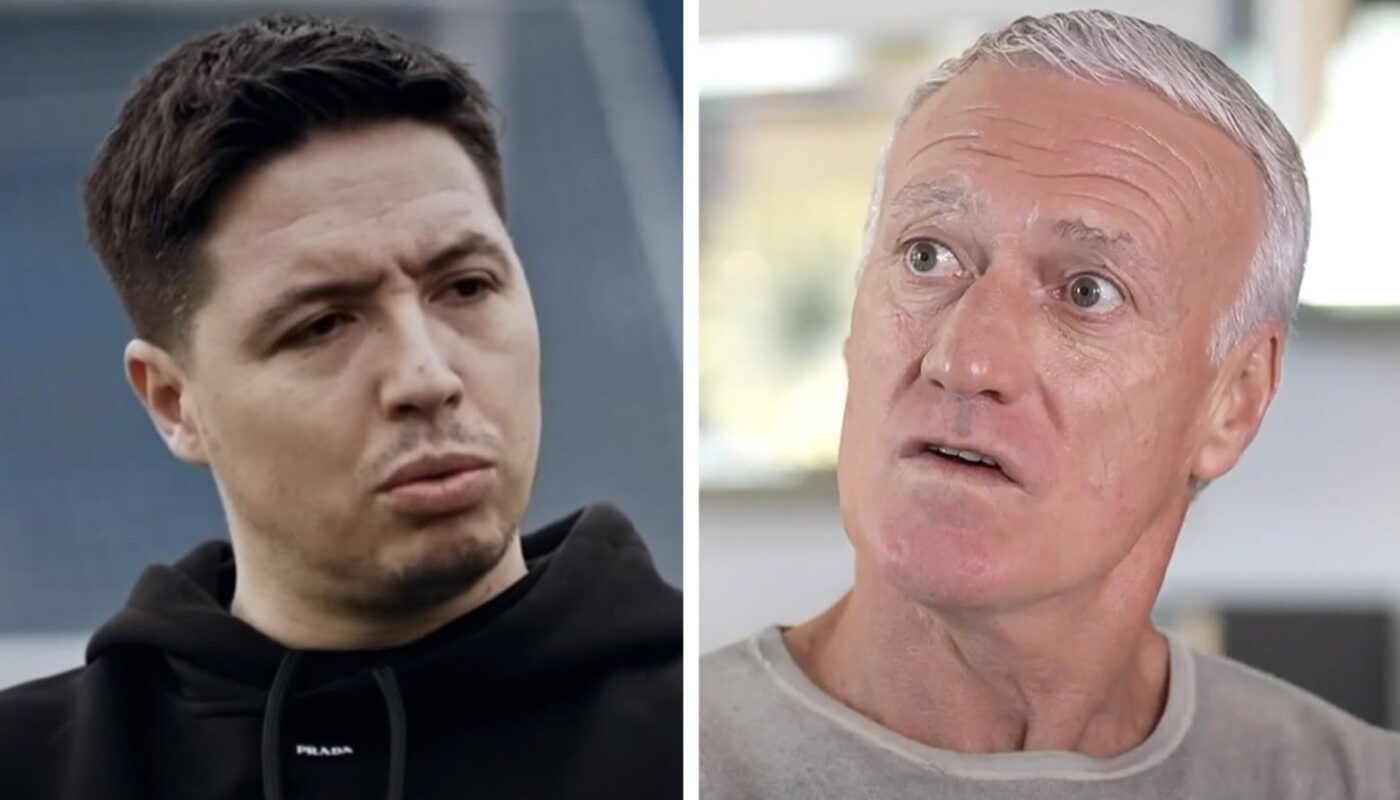 Samir Nasri et Didier Deschamps