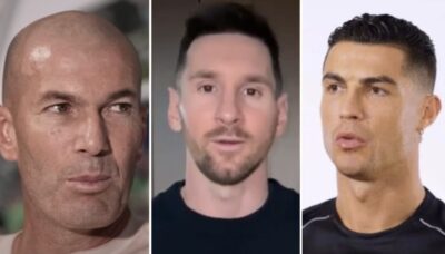 Zinédine Zidane assume et clôt le débat Messi/Ronaldo : « Lui, il est bien meilleur que…