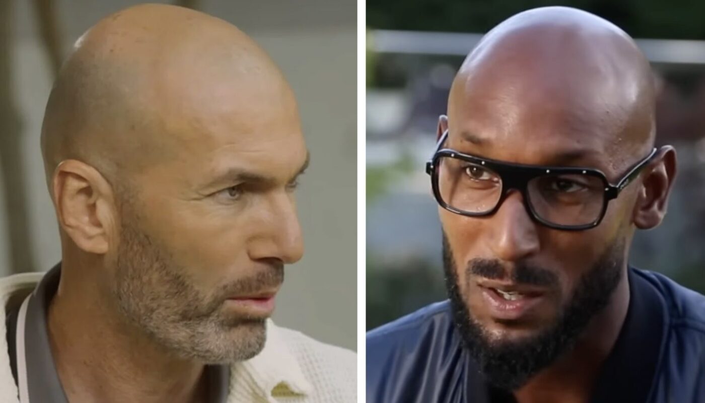 Zinédine Zidane et Nicolas Anelka