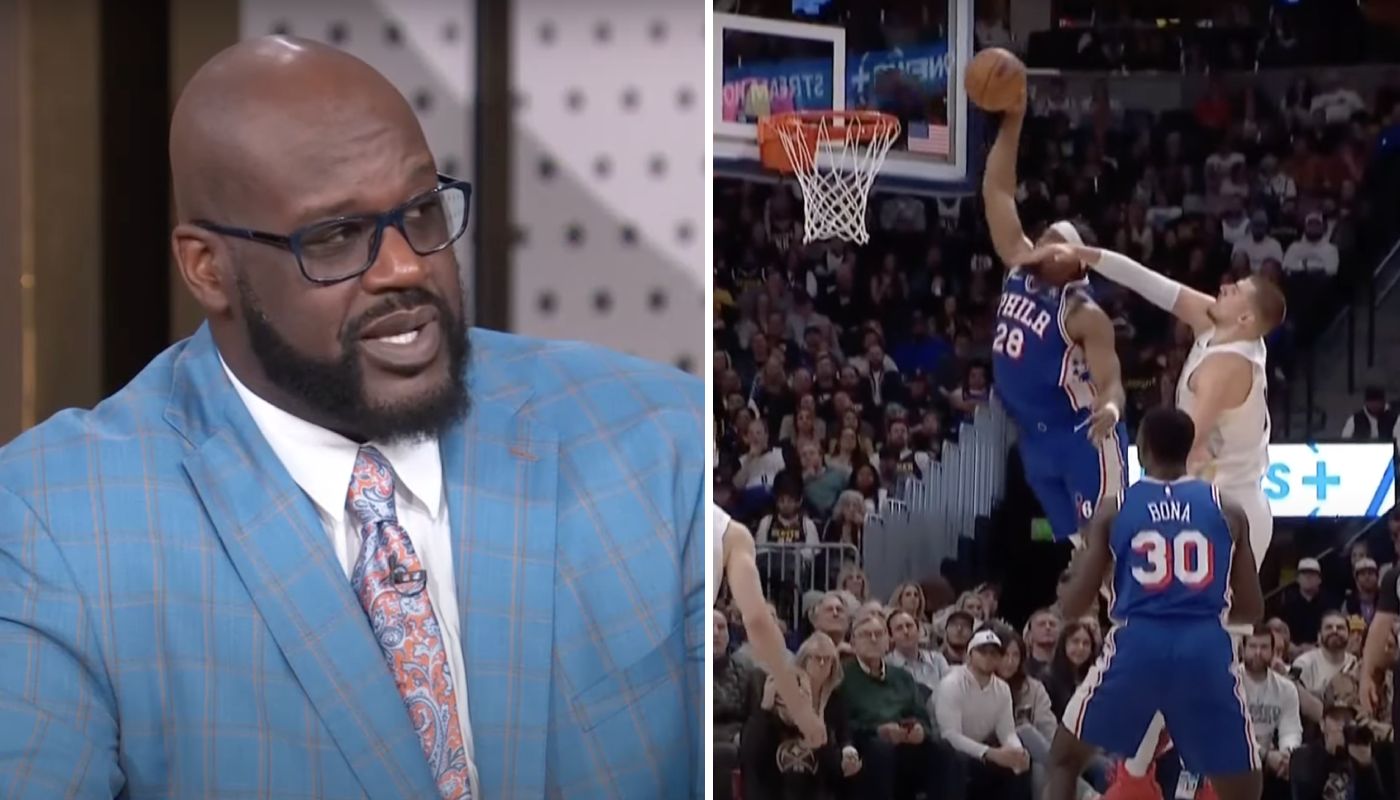 Shaquille O'Neal a évoqué le dunk de Yabusele sur Jokic