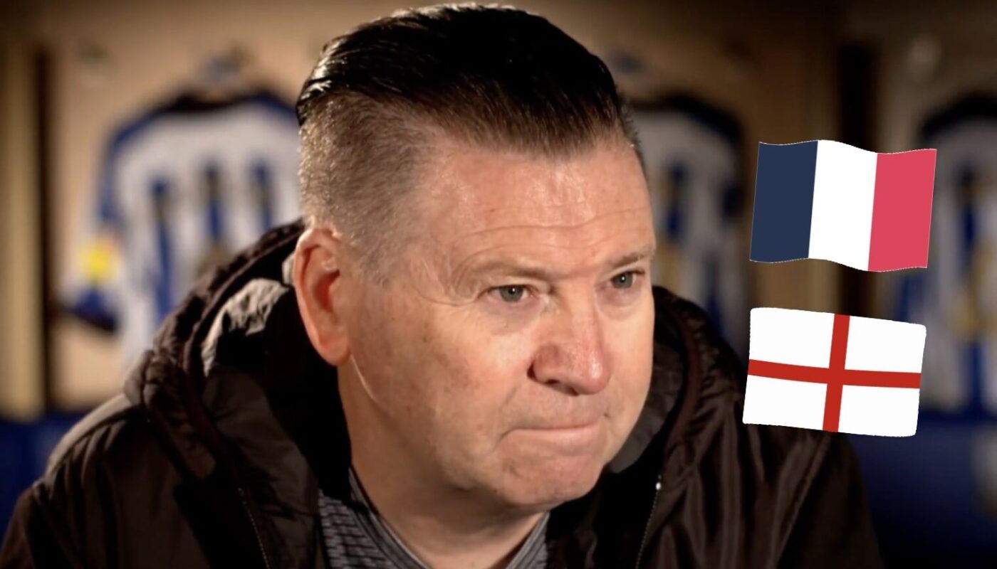 Chris Waddle évoque la différence entre France et Angleterre