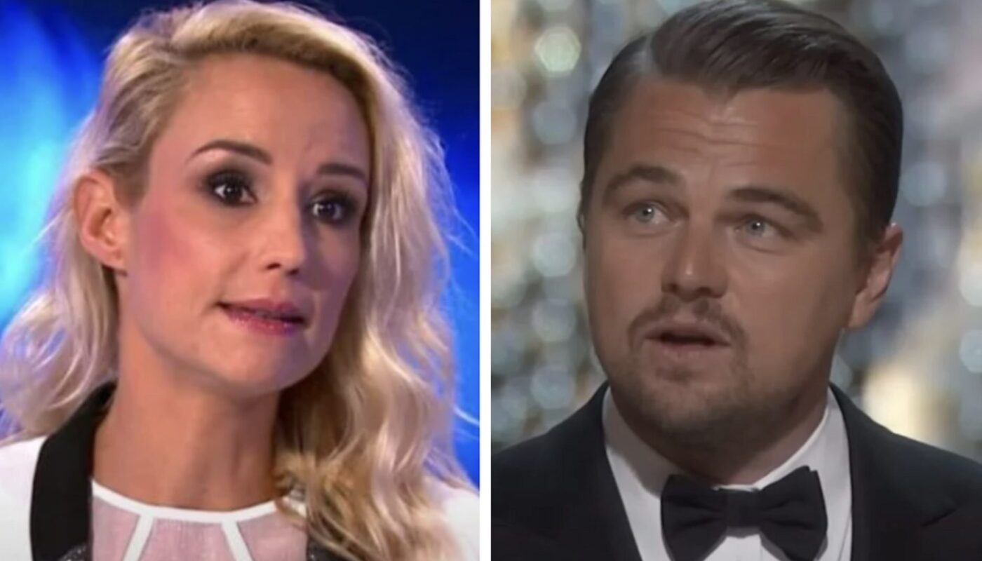 Elodie Gossuin et Leonardo Dicaprio