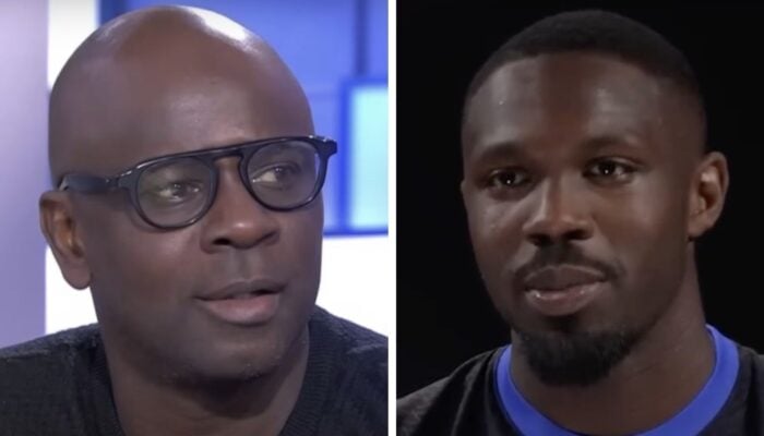 Lilian Thuram et Marcus Thuram