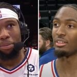 NBA – Après sa perf, Tyrese Maxey balance sur Guerschon Yabusele : « Je n’arrête pas de lui…