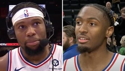 NBA – Après sa perf, Tyrese Maxey balance sur Guerschon Yabusele : « Je n’arrête pas de lui…