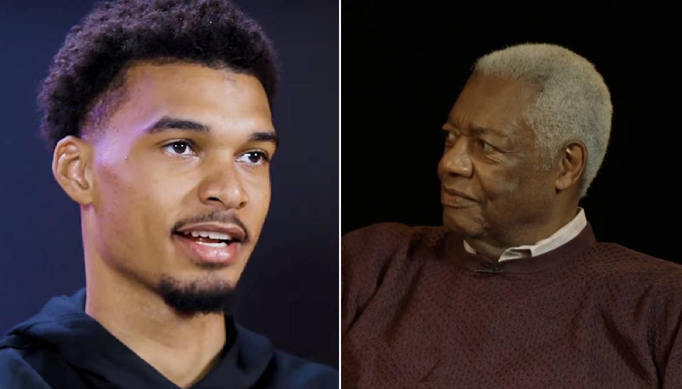 NBA Victor Wembanyama et Oscar Robertson