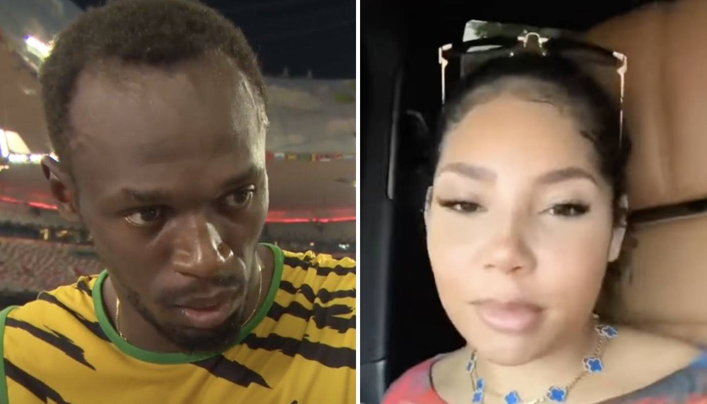 Usain Bolt et Kasi Bennett