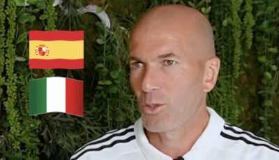 Zinédine Zidane publiquement traîné dans la boue : « En 10 ans en Italie et en Espagne, il a…