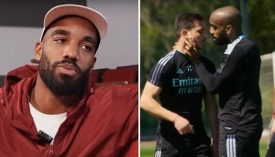 Alexandre Lacazette balance sur sa légendaire bagarre à Arsenal : « Je l’ai choisi pour ça »