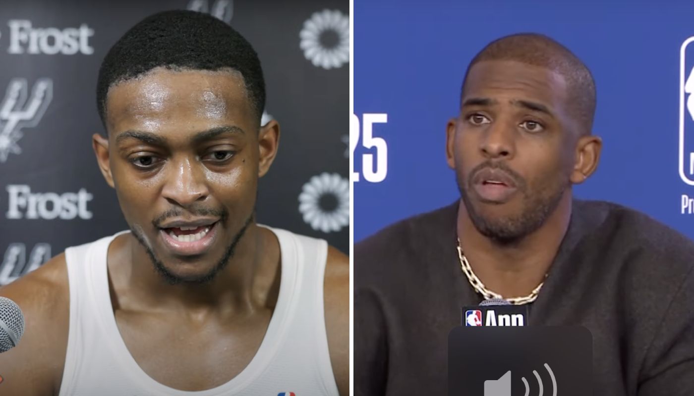 De'Aaron Fox et Chris Paul, meneurs des Spurs