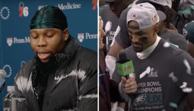 NBA – Guerschon Yabusele cash après son premier Super Bowl : « Où est-ce qu’on fait la fête ?! »