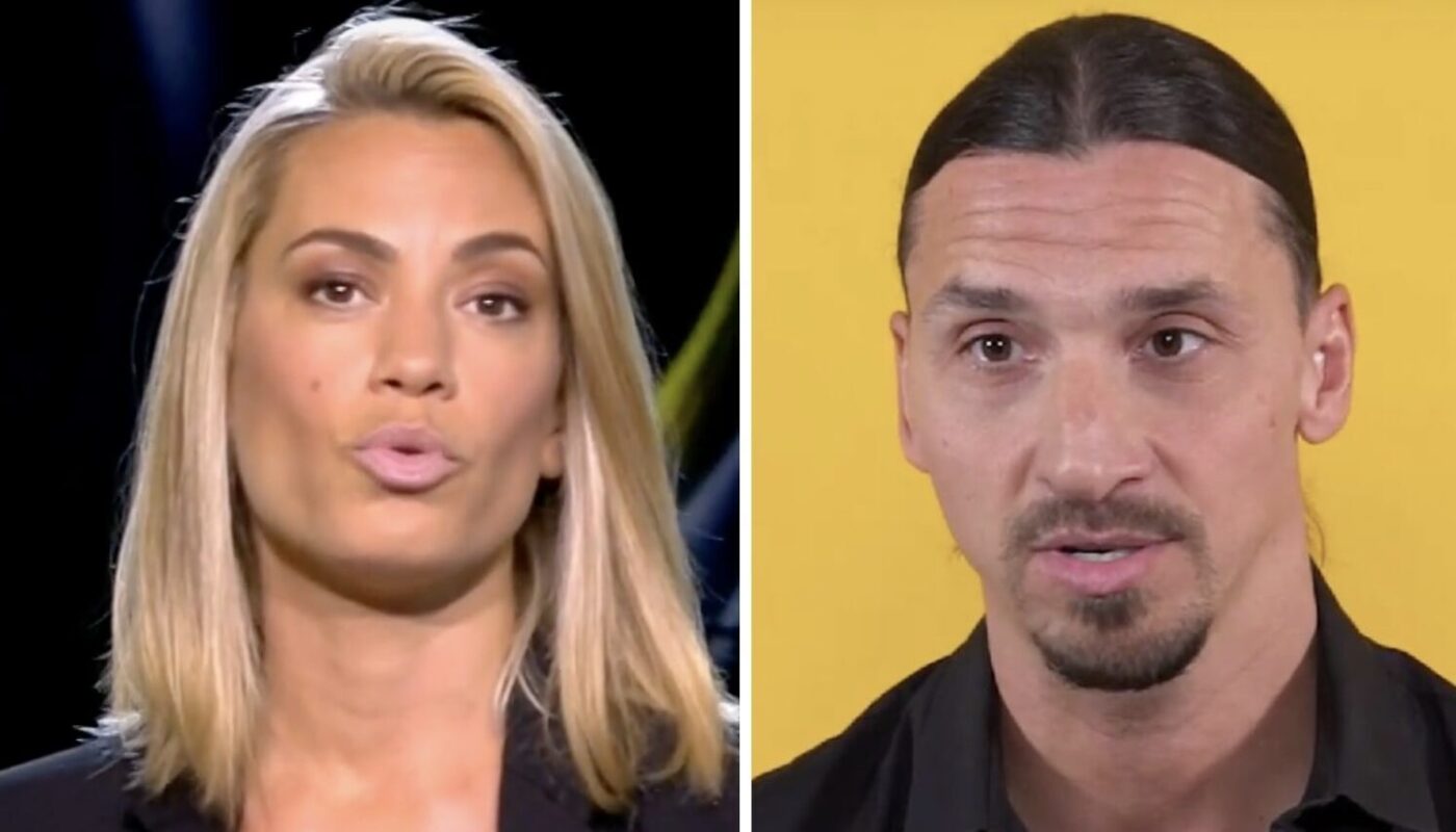 Anne-Laure Bonnet et Zlatan Ibrahimovic