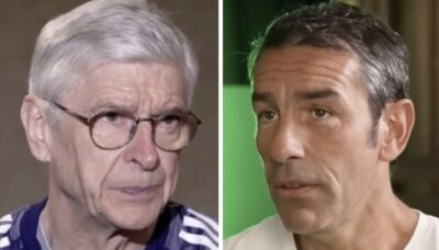 Devant lui, Arsène Wenger assume le traumatisme infligé à Robert Pirès : « Je l’ai sorti parce que…