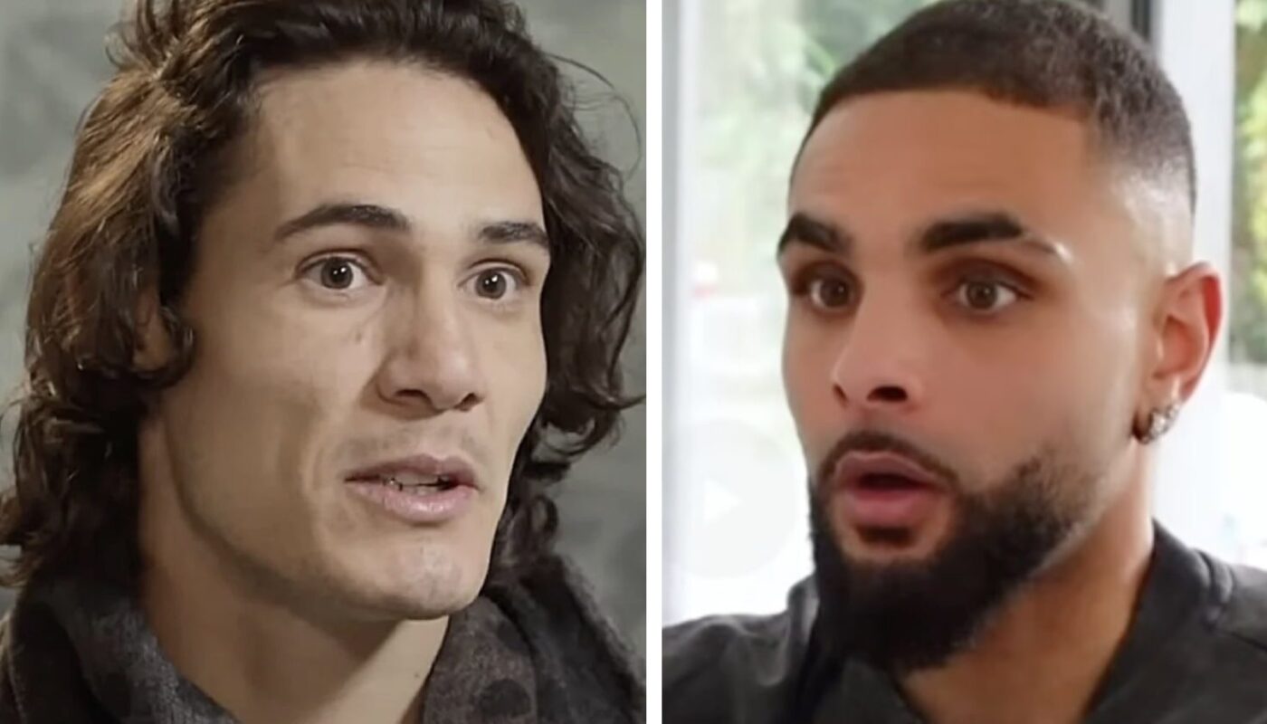 Edinson Cavani et Layvin Kurzawa