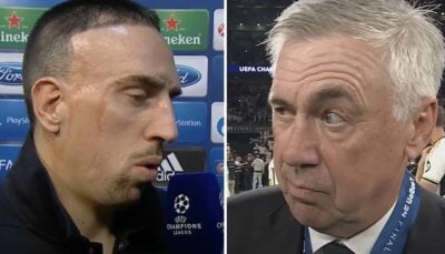 L’ayant coaché au Bayern, Carlo Ancelotti sans détour sur Franck Ribéry : « Tu es une…