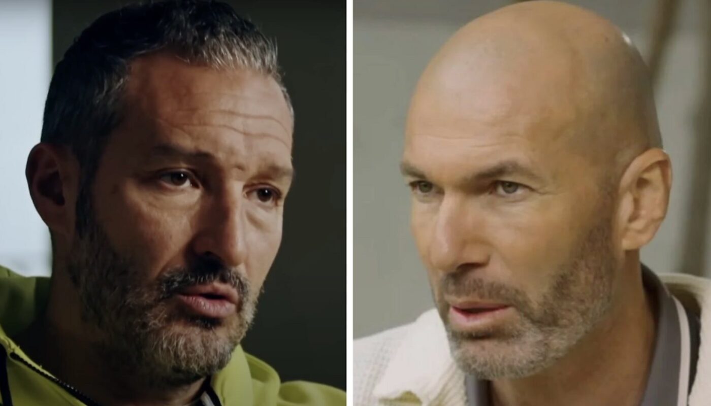 Gianluca Zambrotta et Zinédine Zidane