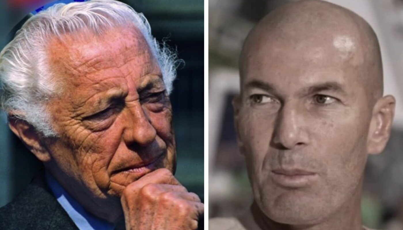 Giovanni Agnelli et Zinédine Zidane