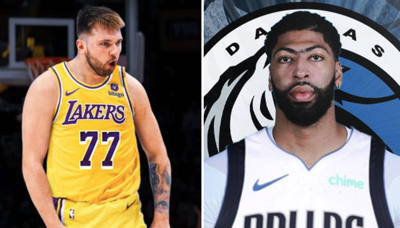 Luka Doncic aux Lakers et Anthony Davis aux Mavericks