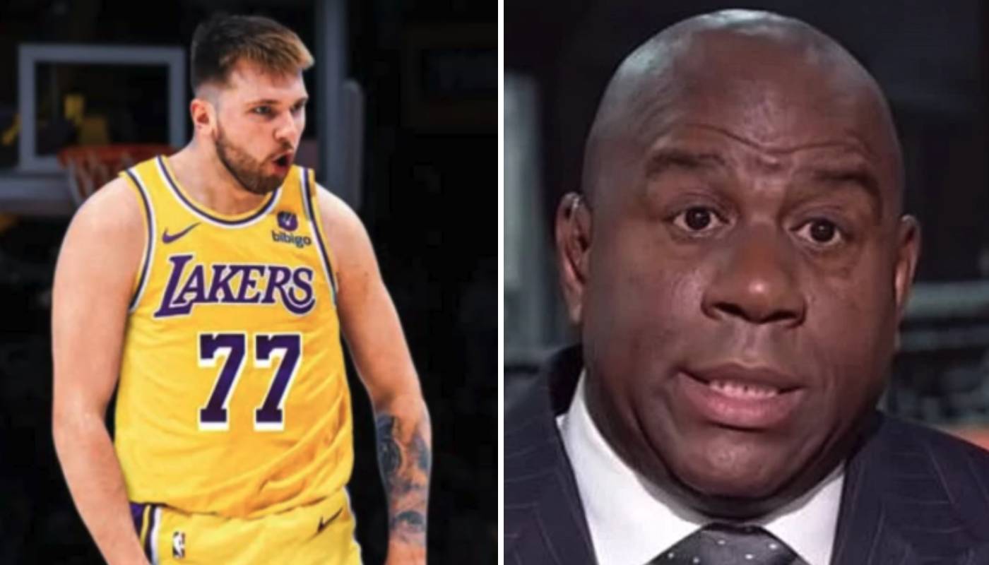 Luka Doncic aux Lakers et Magic Johnson