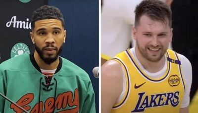 NBA – Luka Doncic aux Lakers, la réaction glaciale de Jayson Tatum : « Un gamin »