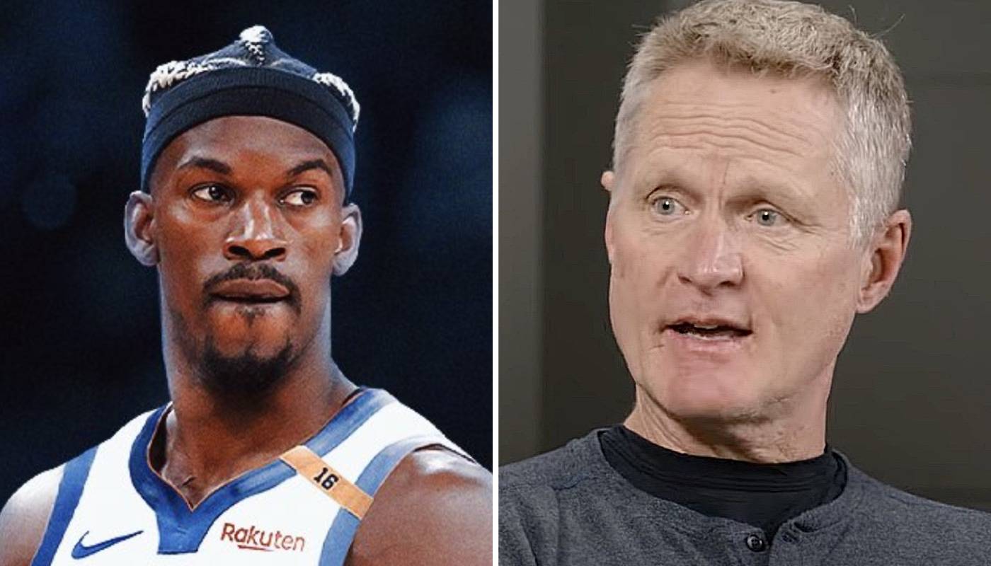 NBA Jimmy Butler et Steve Kerr