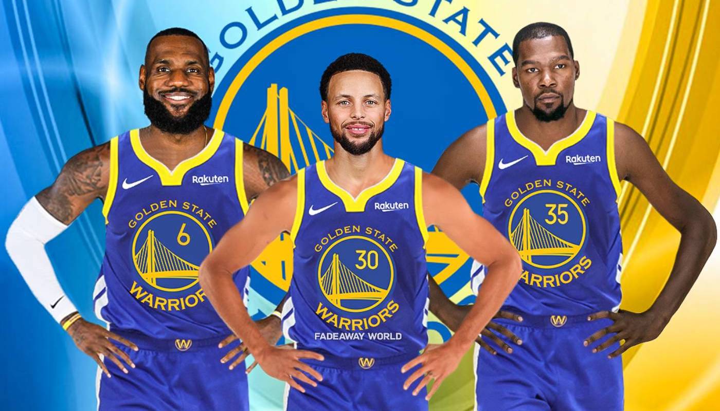 NBA LeBron James, Stephen Curry et Kevin Durant